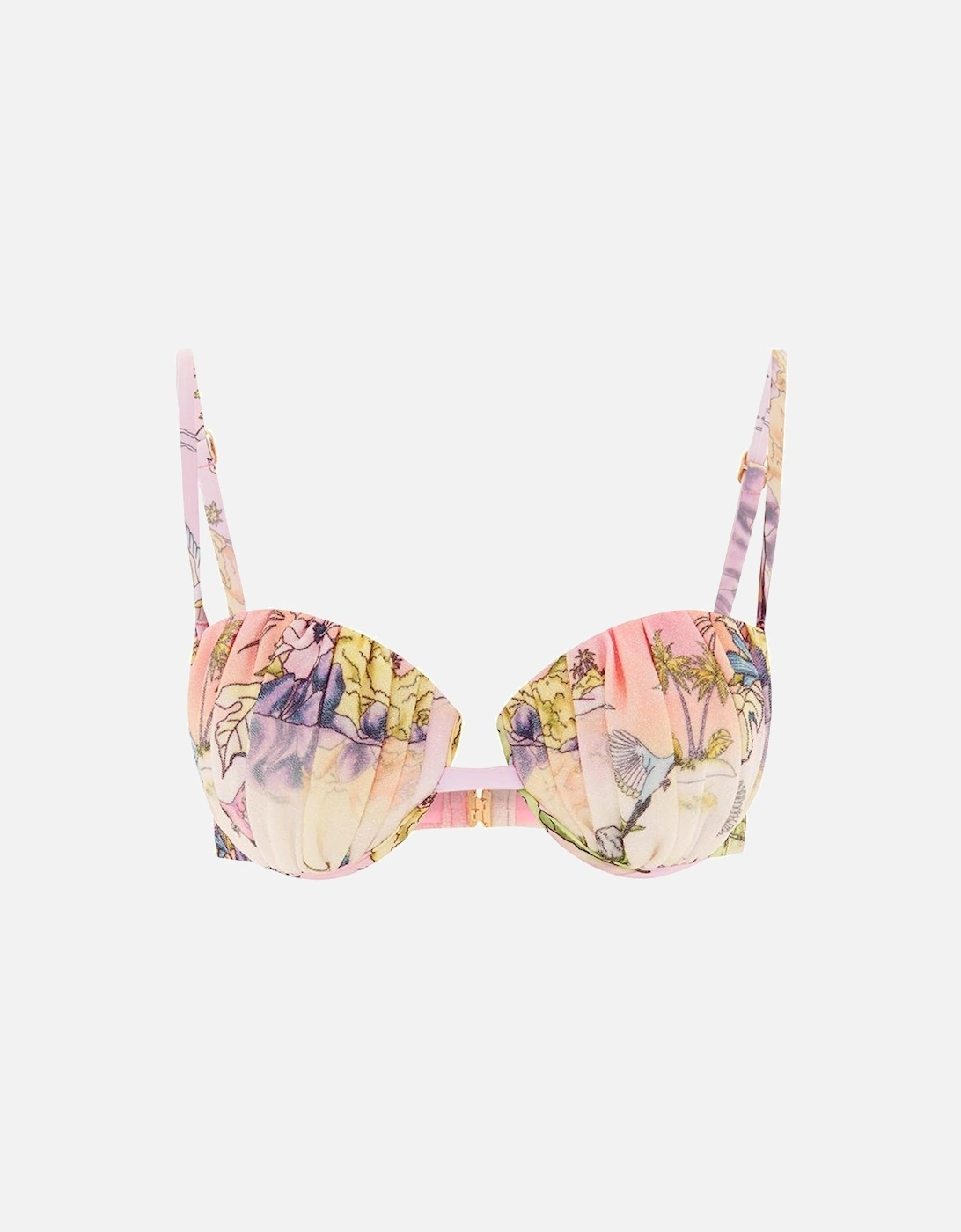 Cynthia Cupped Textured Glitter Bikini Top, 5 of 4
