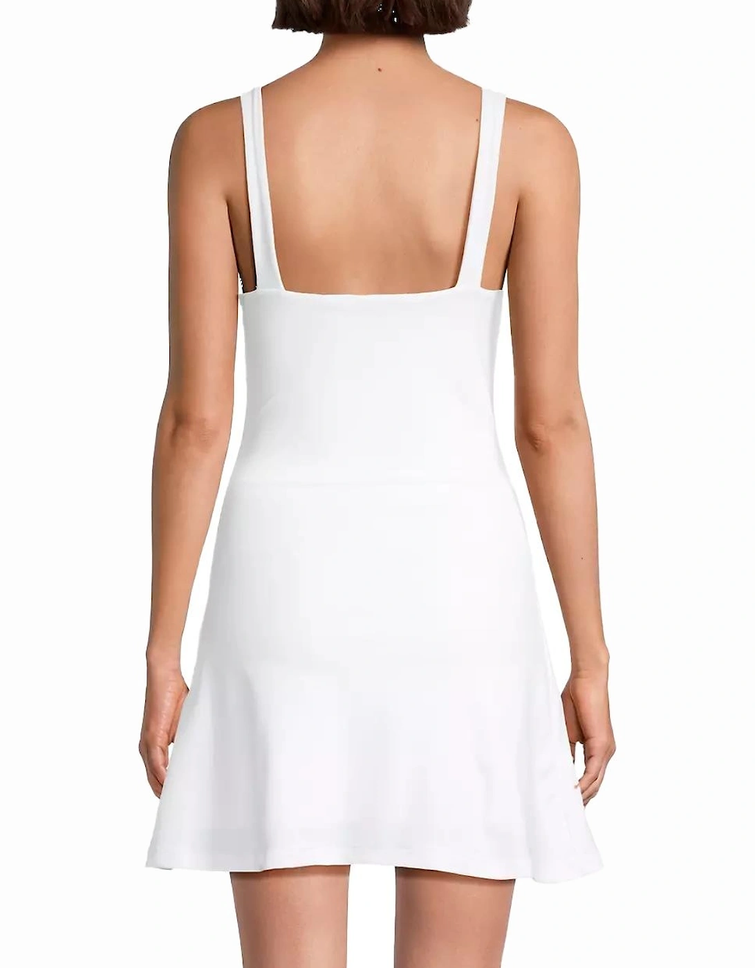 Callie Luxury Embellished Party Dress in White