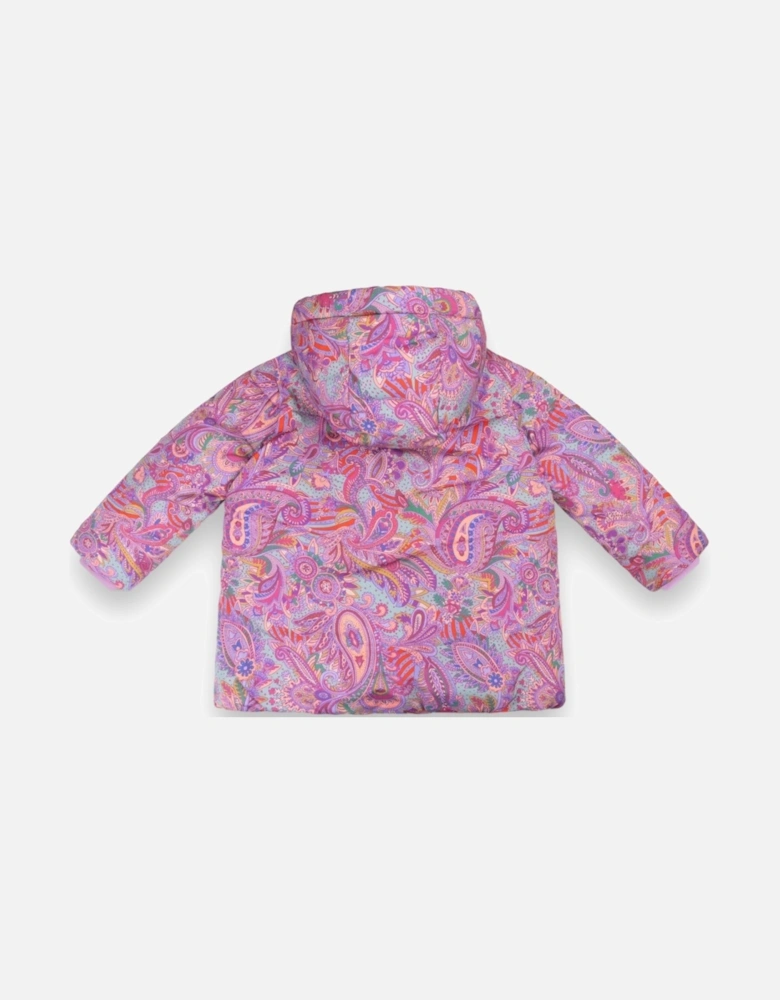 Lilac Paisley ‘Camelotte’ Coat