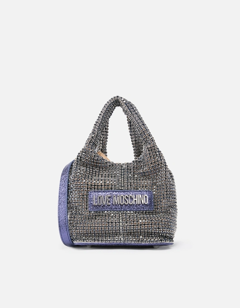 Bling Bling Embellished Twill Grab Bag