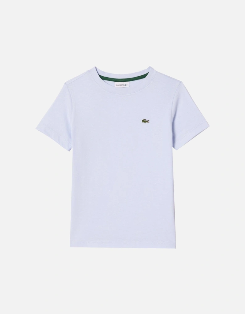 Boy's Light Blue Crew Neck T-shirt