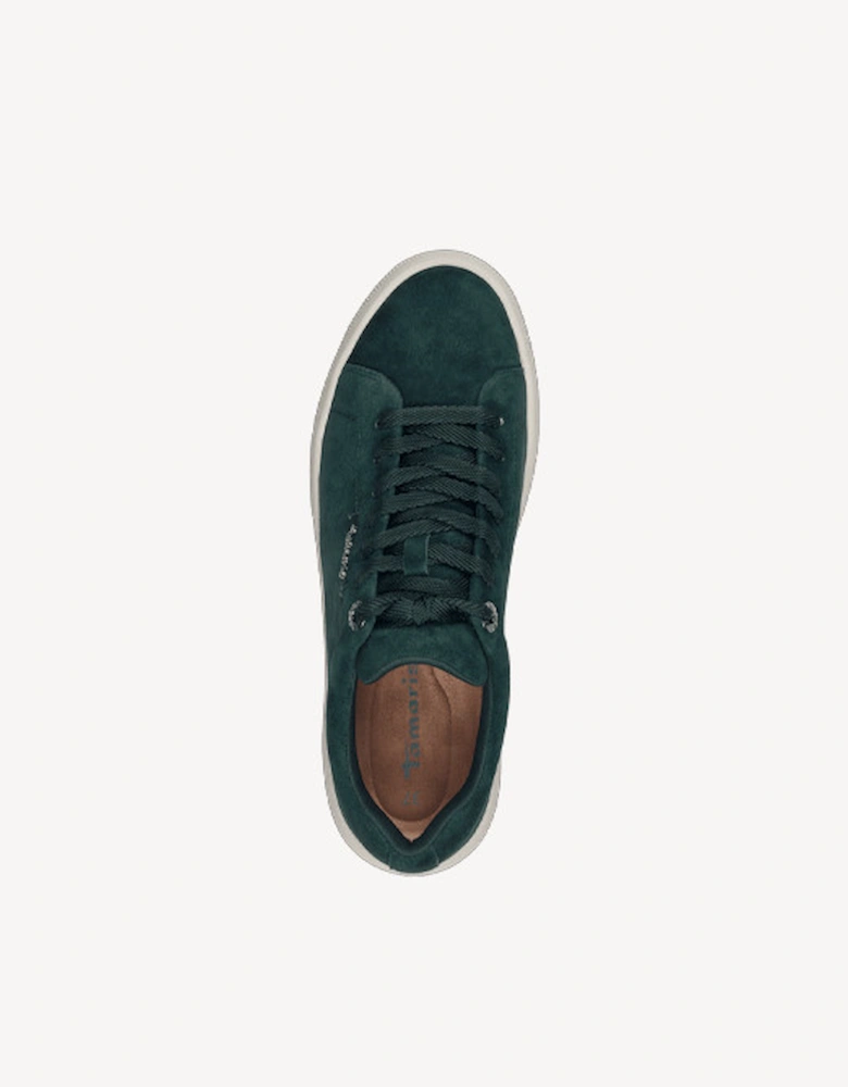 Women's Lace Up Trainer Green