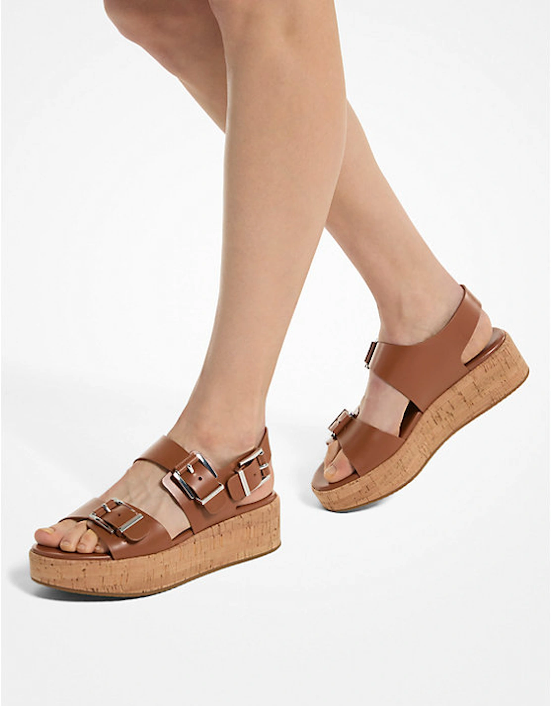 Colby Leather Flatform Sandal