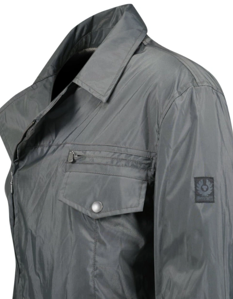 Side Zip Motorbike New Bandit Fog Grey Jacket