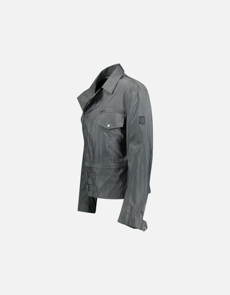 Side Zip Motorbike New Bandit Fog Grey Jacket