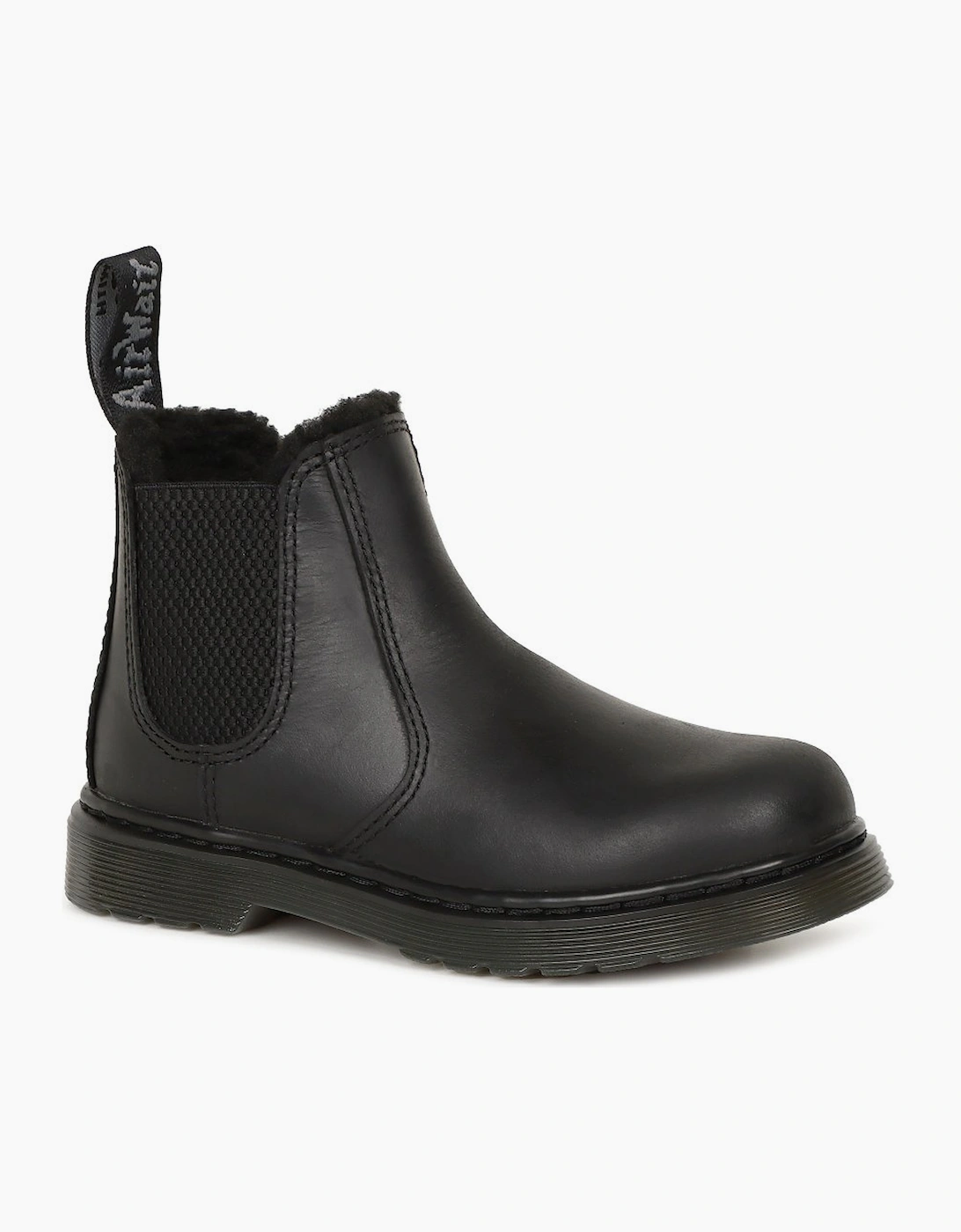 Dr Martens 2976 Leonore Kids Junior WP Boots - Black - Size: 11