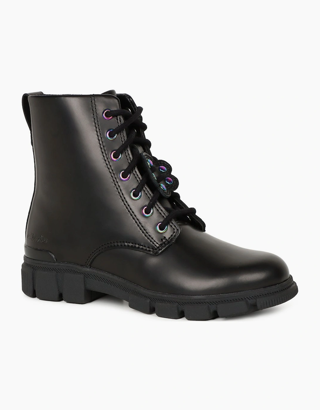 Clarks Girl's Evyn Top K Girls Boots - Black - Size: 11/F (Standard)