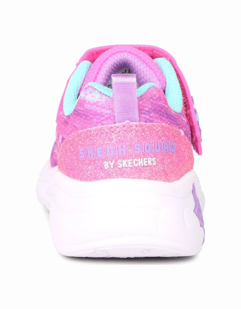 Snuggle Sneaks Tod Girls Infant Trainers