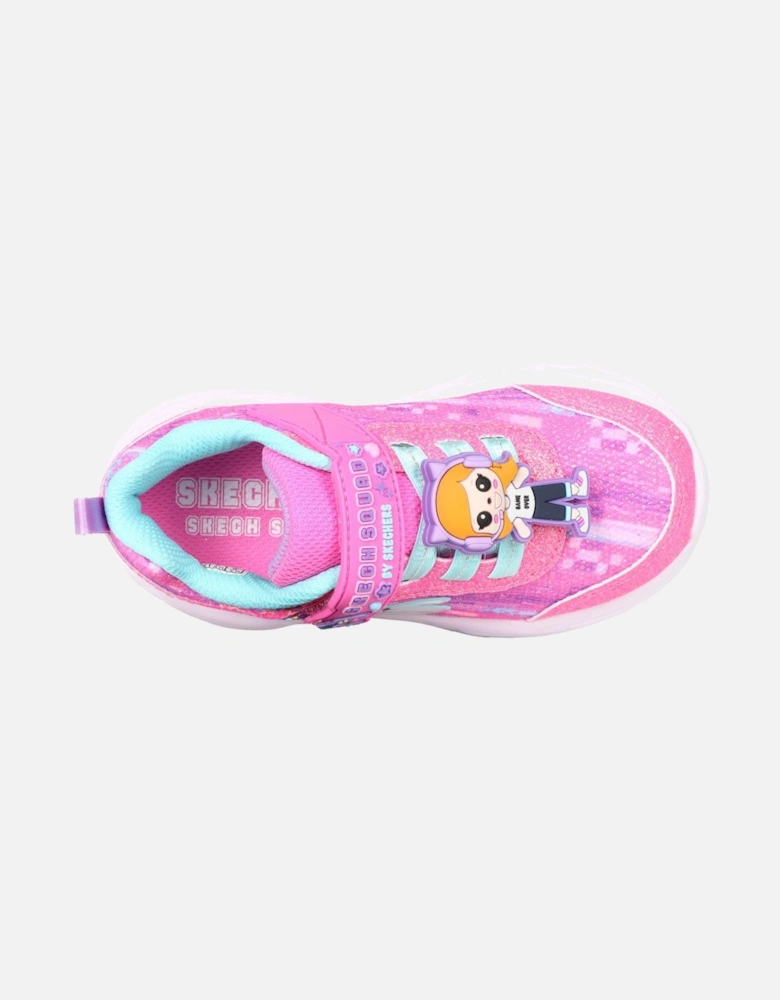 Snuggle Sneaks Tod Girls Infant Trainers