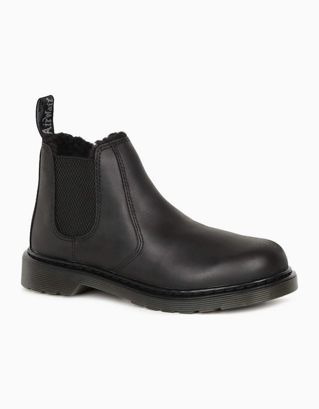 Dr Martens Girl's 2976 Leonore Kids Senior WP Boots - Black - Size: 5.5 (older)