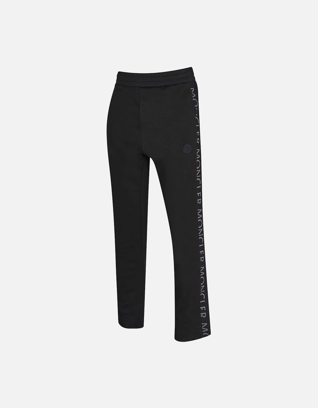 Tape Writing Logo Sweatpants Black