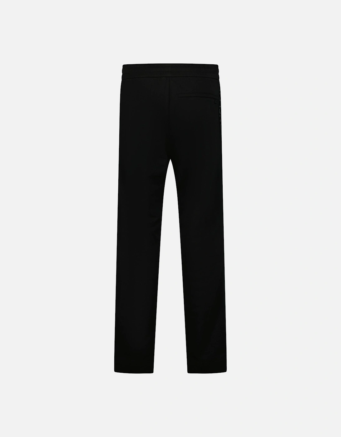 Tape Writing Logo Sweatpants Black