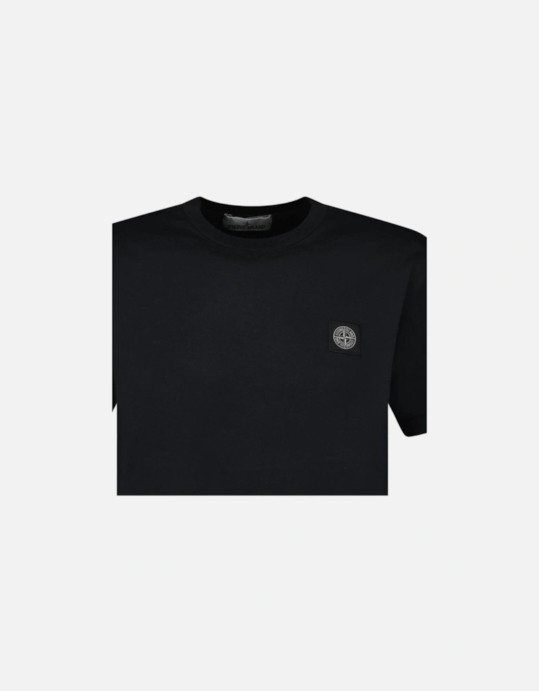 Compass Logo Patch T-Shirt in Black