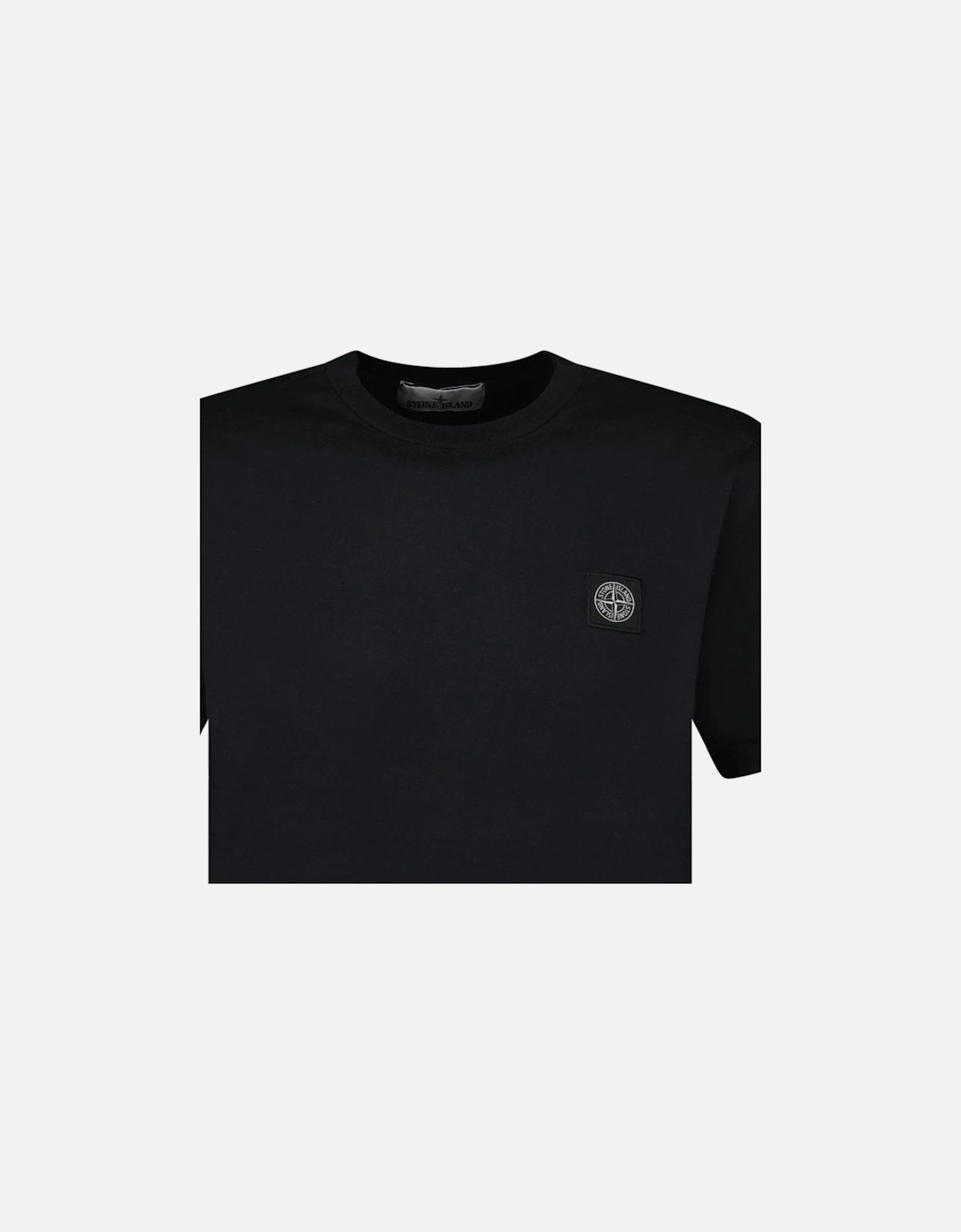 Compass Logo Patch T-Shirt in Black
