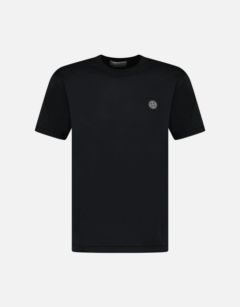 Compass Logo Patch T-Shirt in Black
