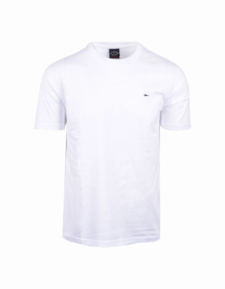 Paul And Shark Crew Neck T Shirt White