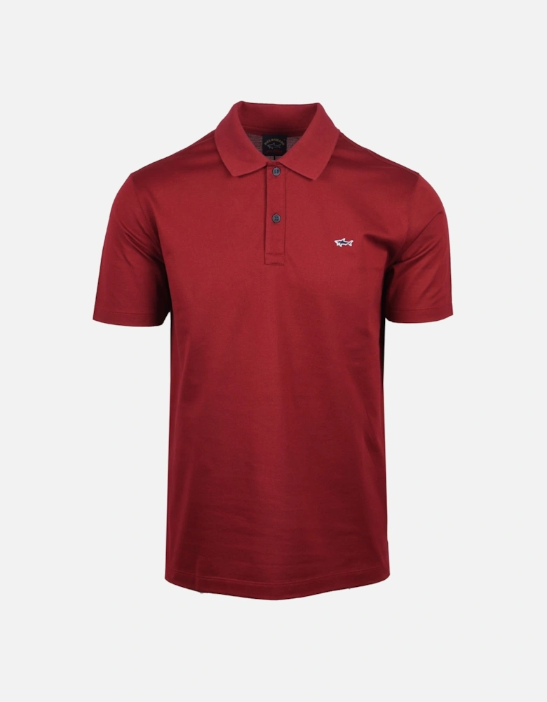 Paul And Shark Polo Shirt Burgundy