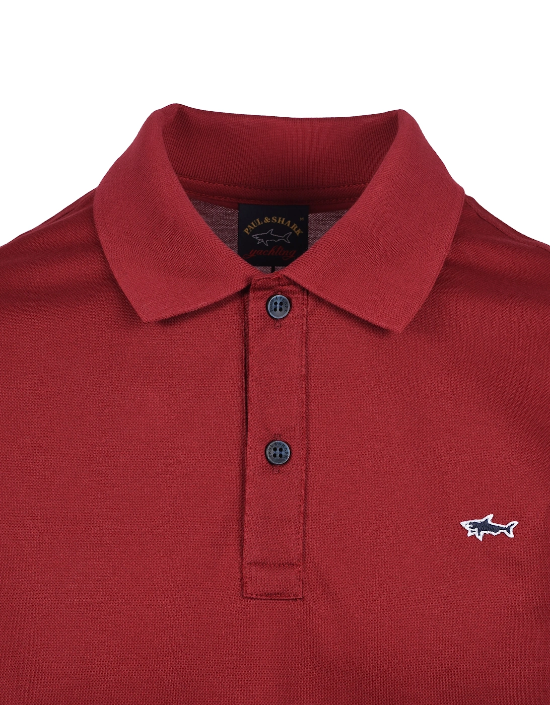 Paul And Shark Polo Shirt Burgundy