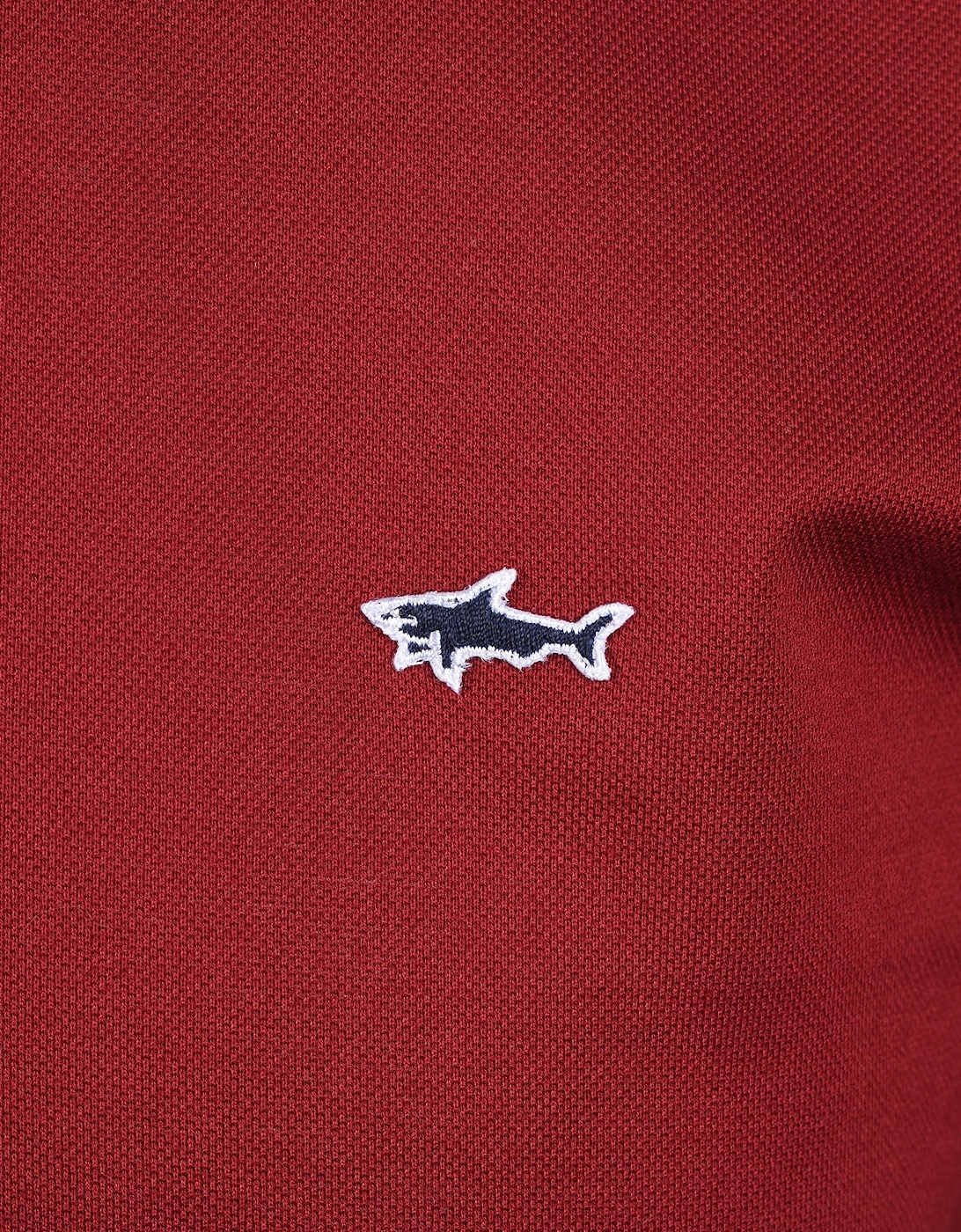 Paul And Shark Polo Shirt Burgundy