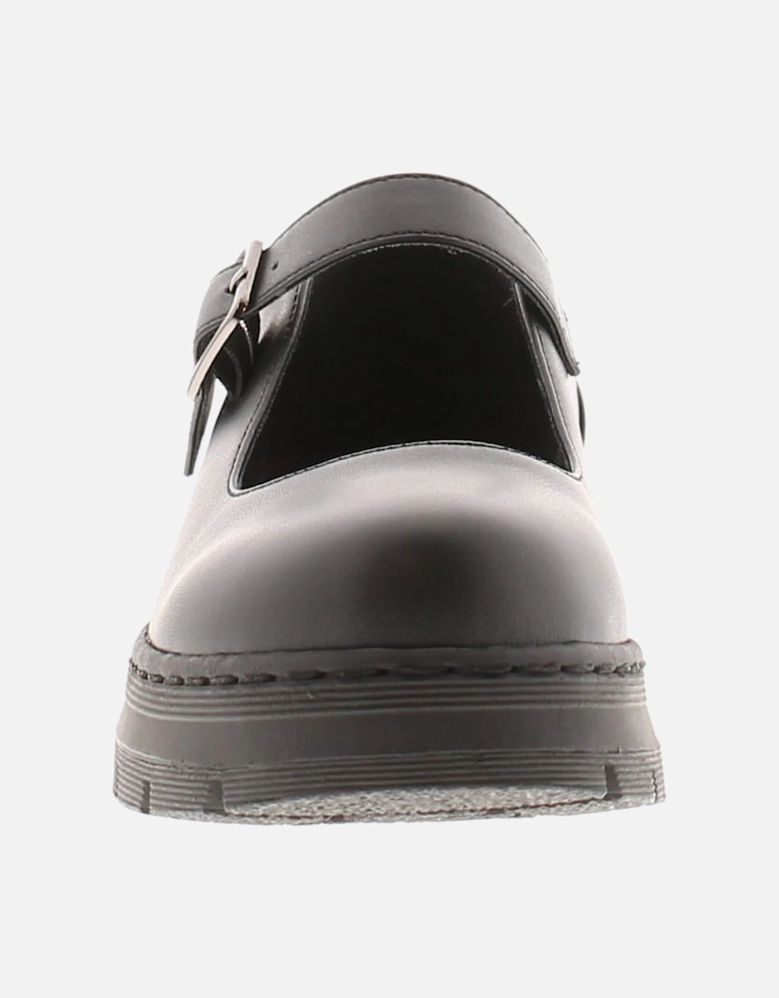 Womens Shoes Work School Jenny Buckle black UK Size