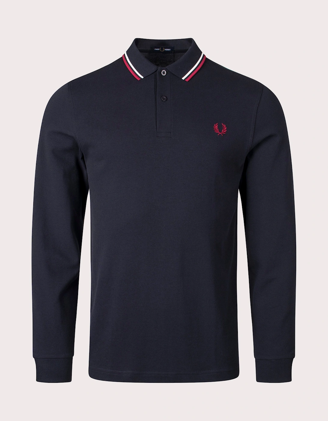 Long Sleeve Twin Tipped Polo Shirt, 4 of 3
