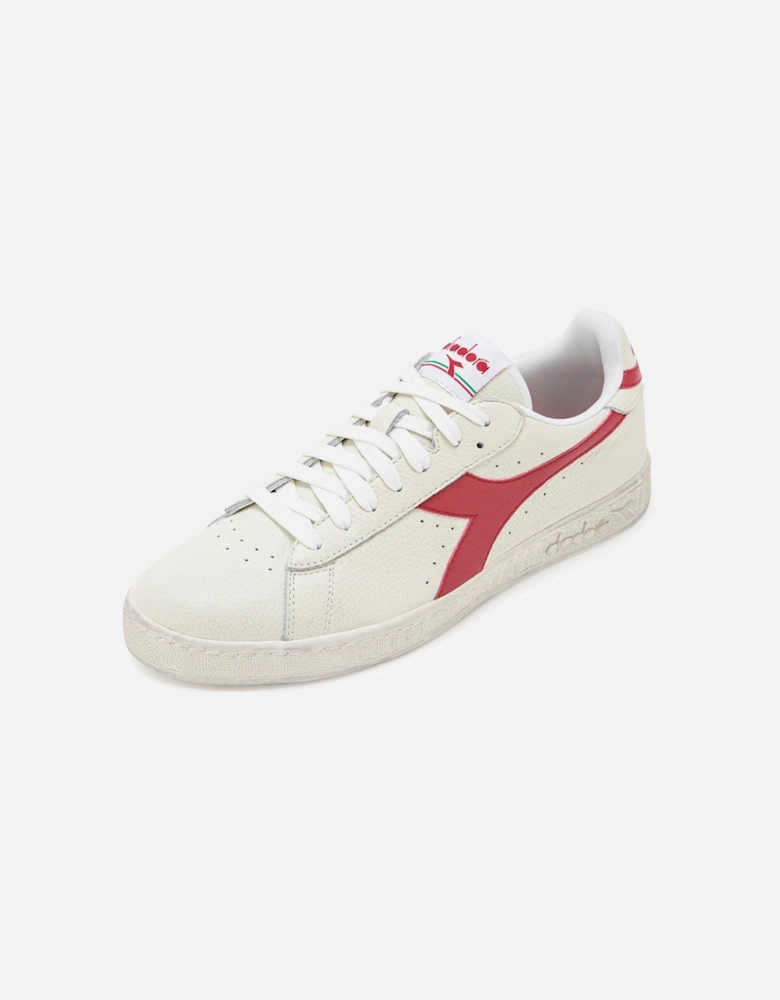 Game L Low Waxed Trainer White/Red Pepper