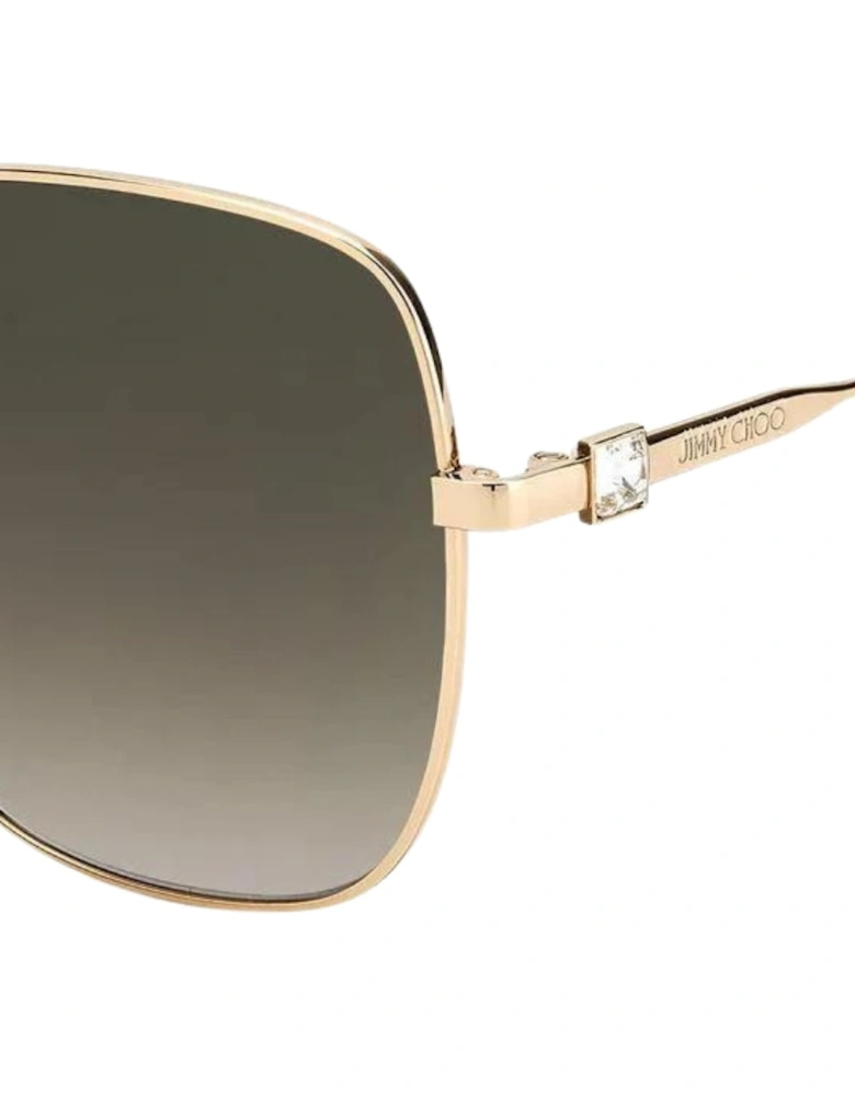 Kori G Sk 06J Ha Gold Sunglasses