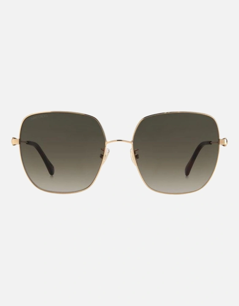 Kori G Sk 06J Ha Gold Sunglasses