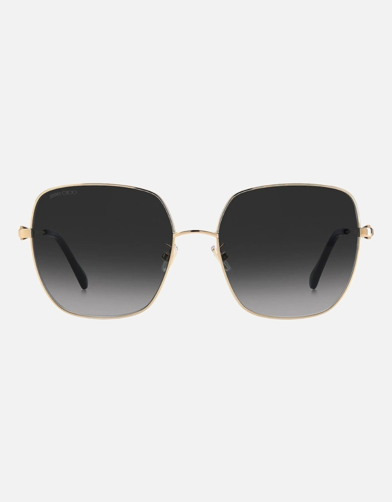 Kori G Sk Rhl 9O Gold Sunglasses