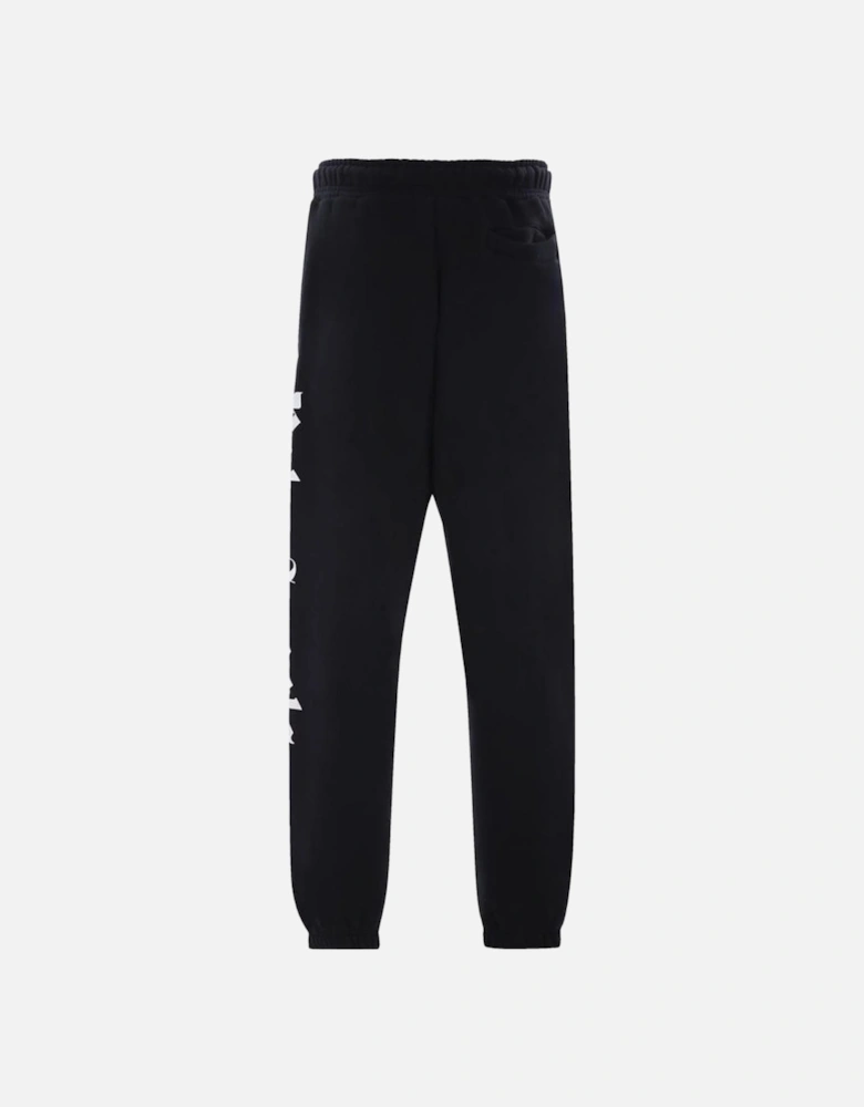 Branded Logo Black Sweatpants