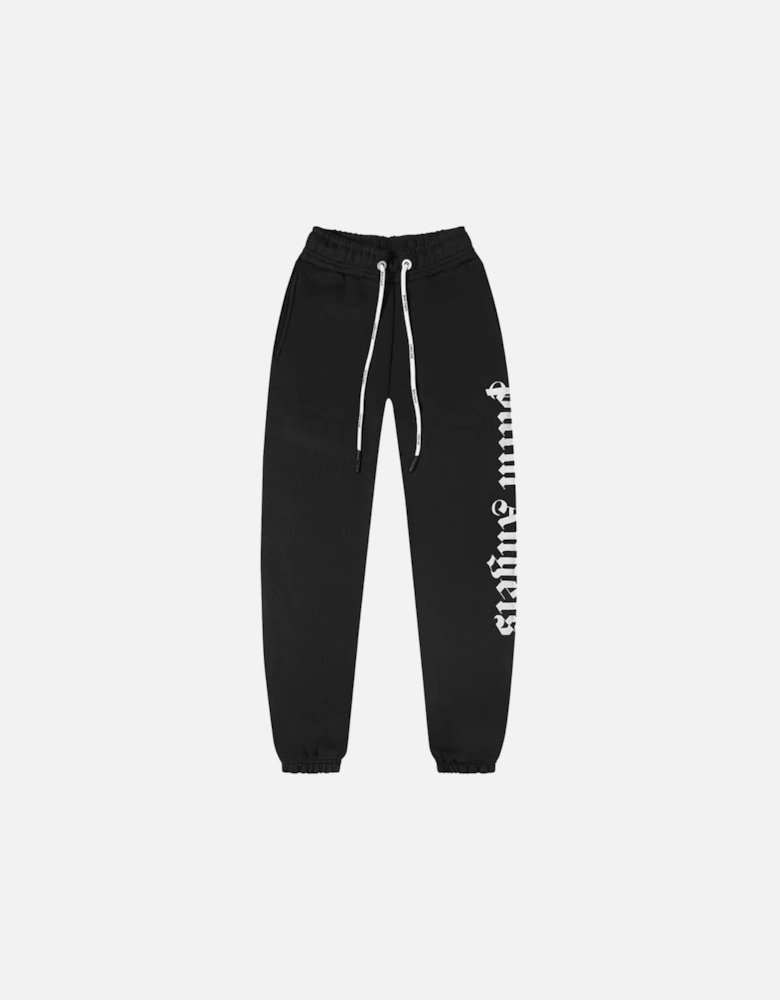 Branded Logo Black Sweatpants