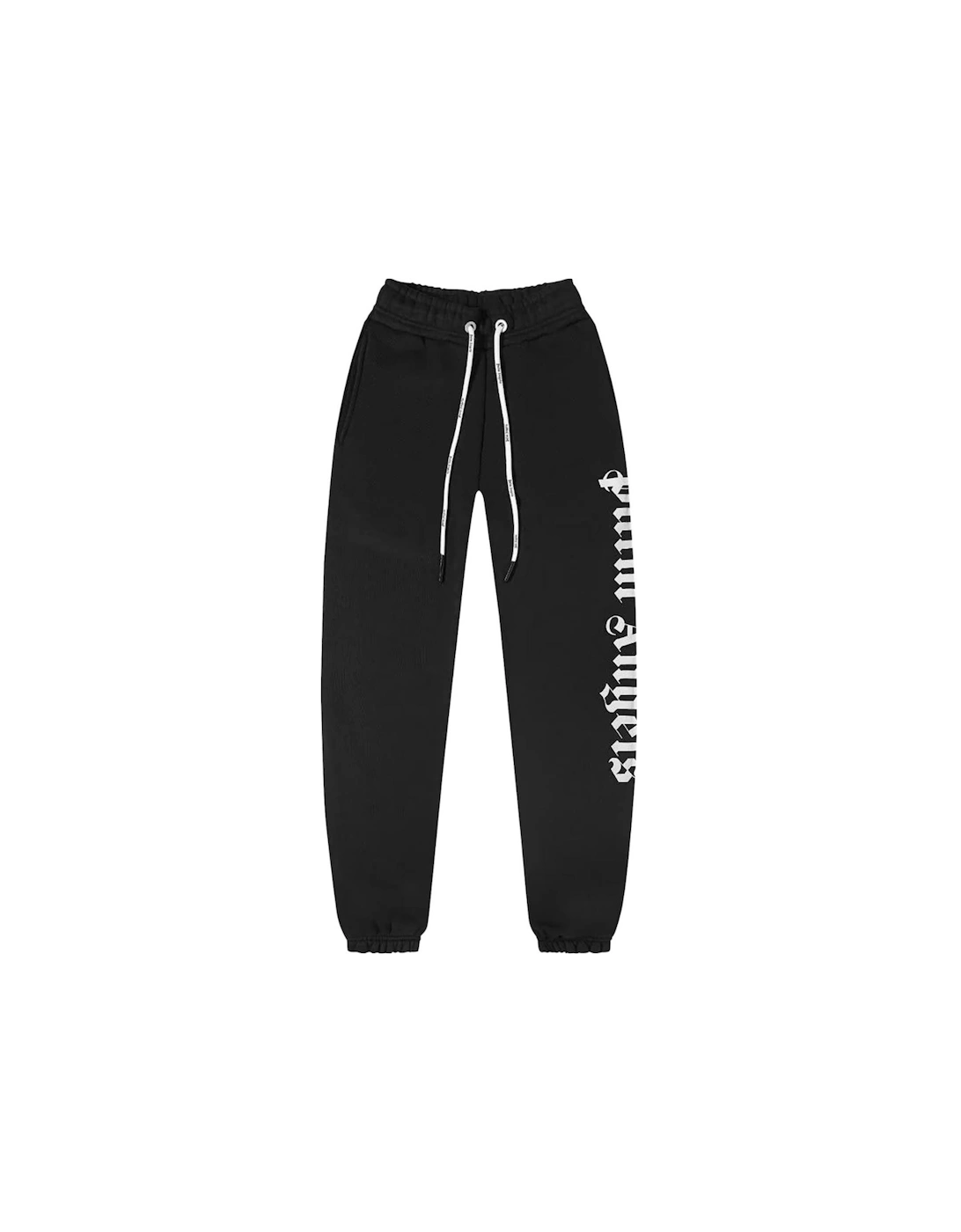 Men's Palm Angels Branded Logo Black Sweatpants - Size: 33/32/32