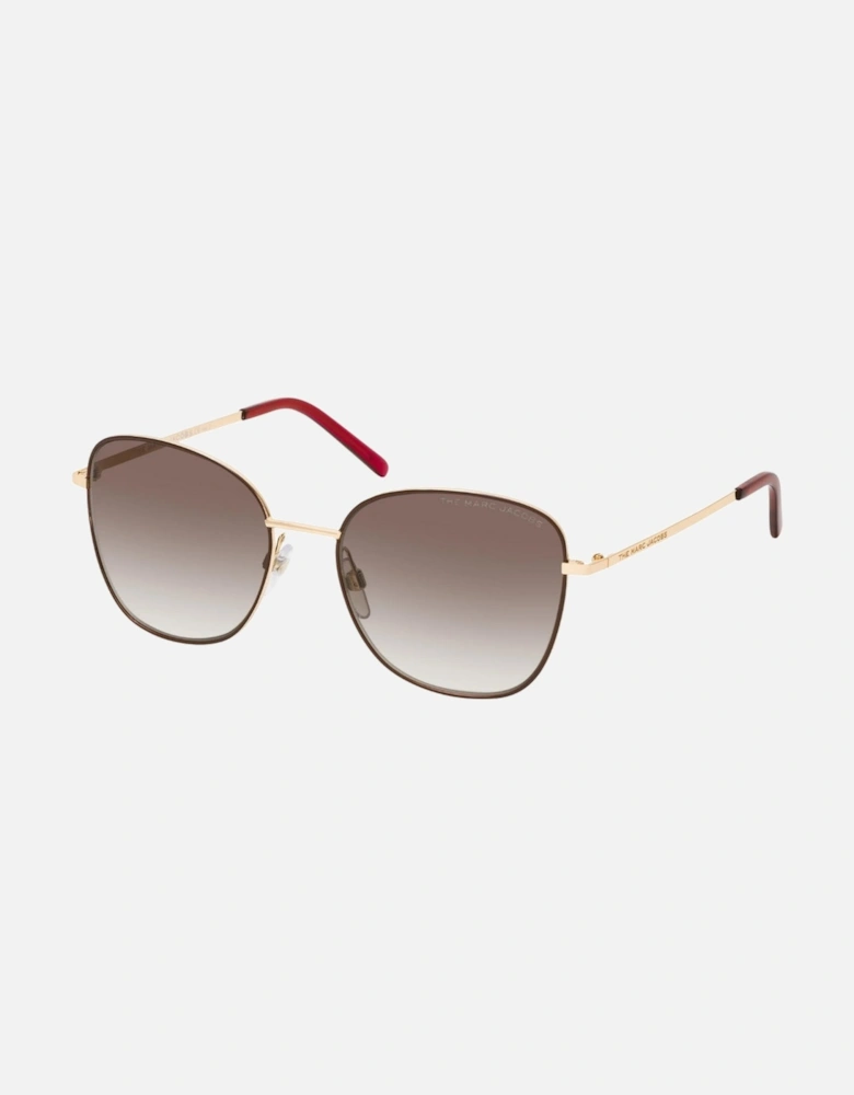 Marc Jacob 409 Ddb Ha Gold Sunglasses