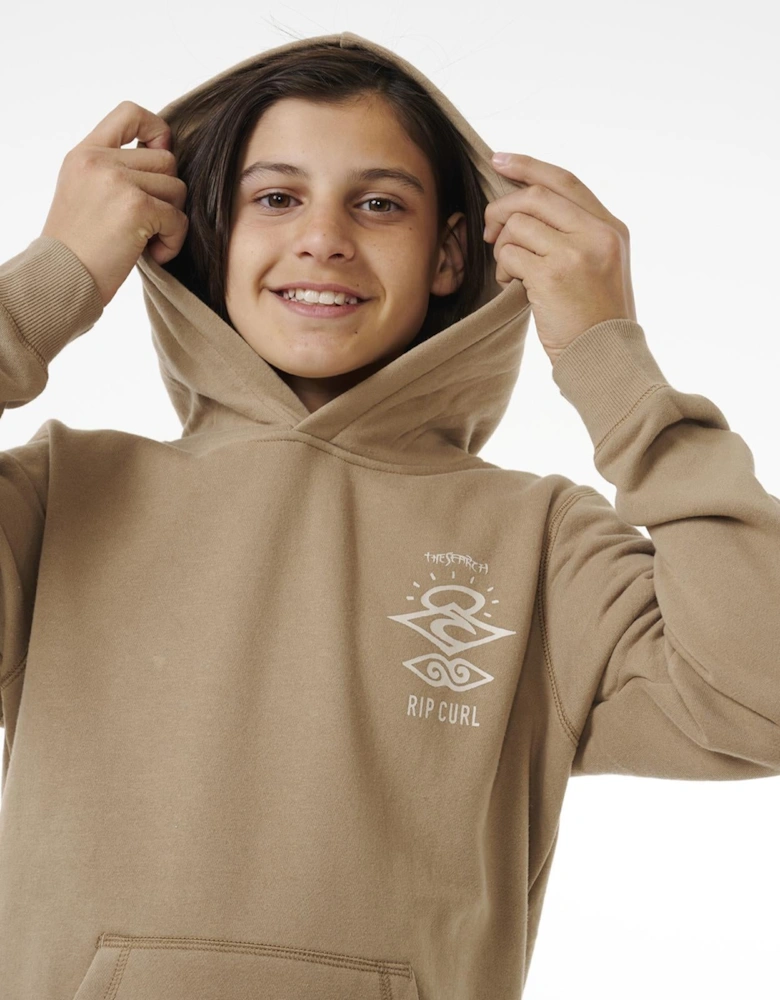 Rip Curl Kids Search Icon Pullover Hoodie