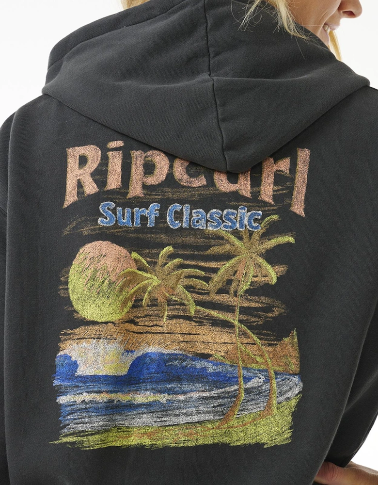 Rip Curl Womens High Tide Scenic Relaxed Fit Full Zip Jacket