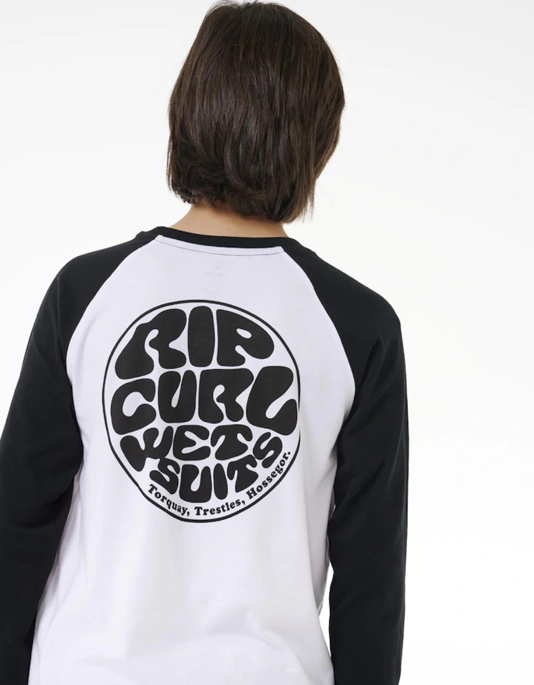 Rip Curl Kids Wettie Icon Long Sleeve T-Shirt