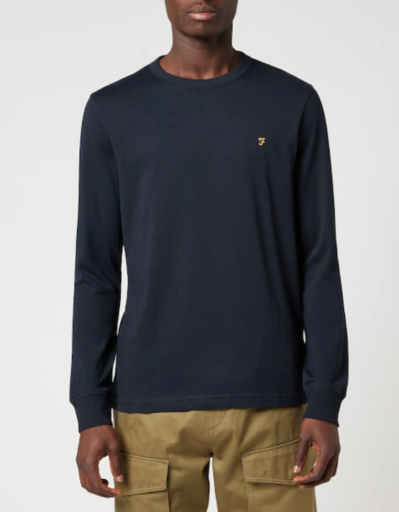 Men's Worthington Long Sleeve T-Shirt - True Navy