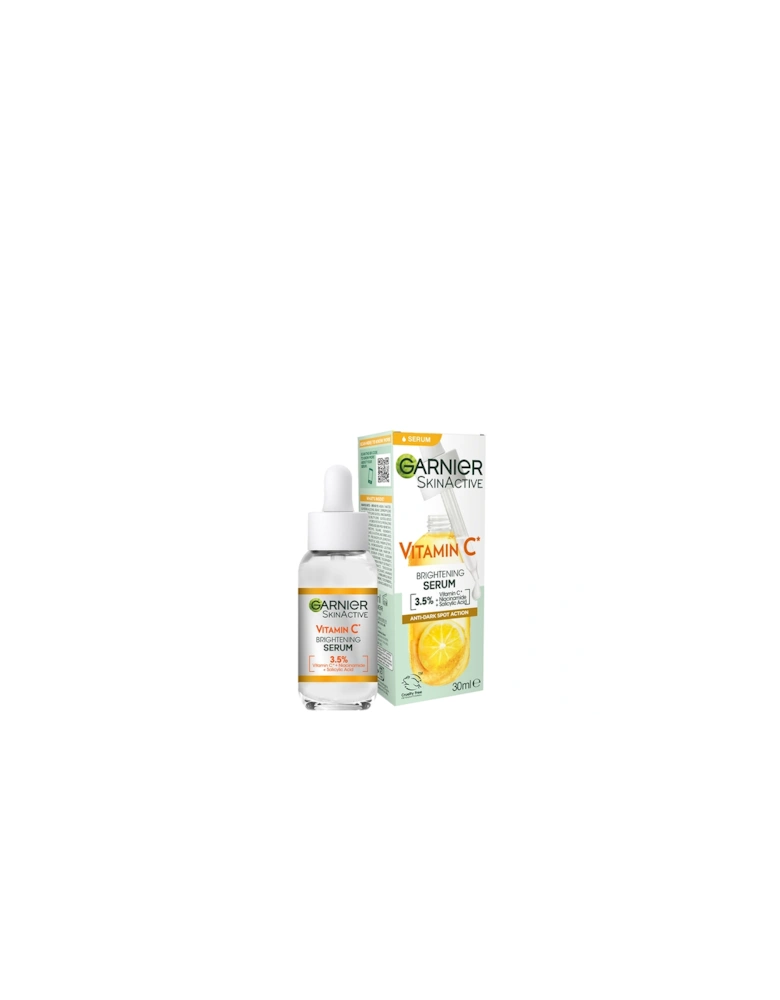 3.5% Vitamin C, Niacinamide, Salicylic Acid, Brightening and Anti Dark Spot Serum 30ml - Garnier