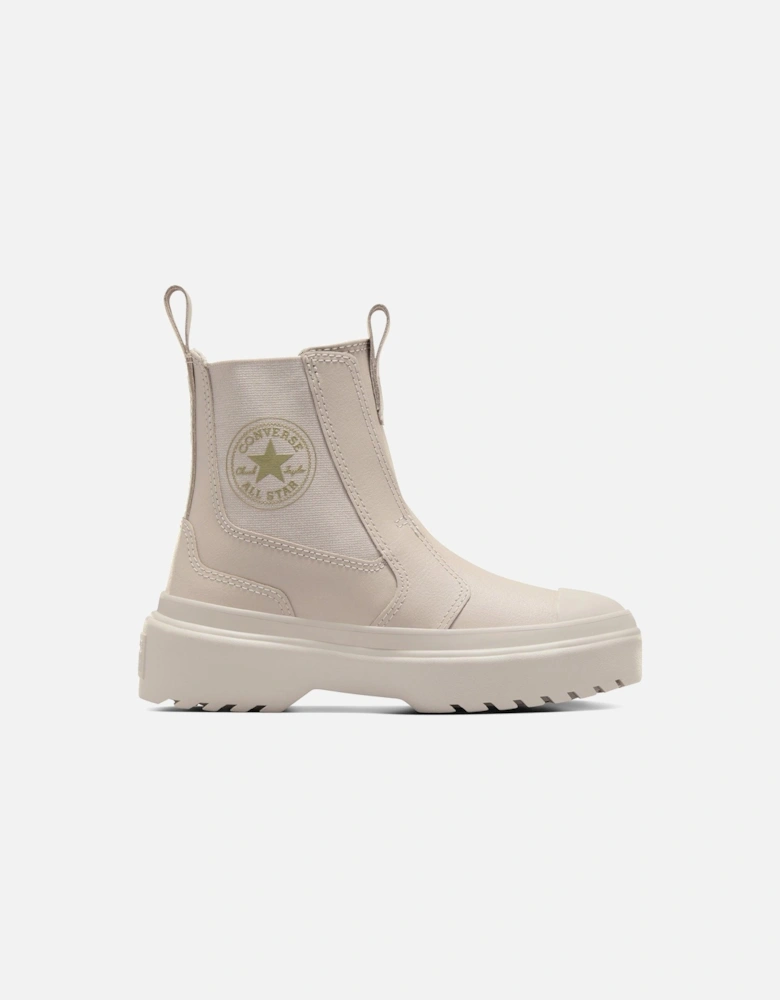 Kids Girls Chelsea Boot - Beige