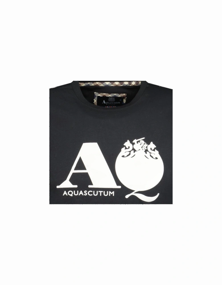 "A" Logo T-Shirt Black