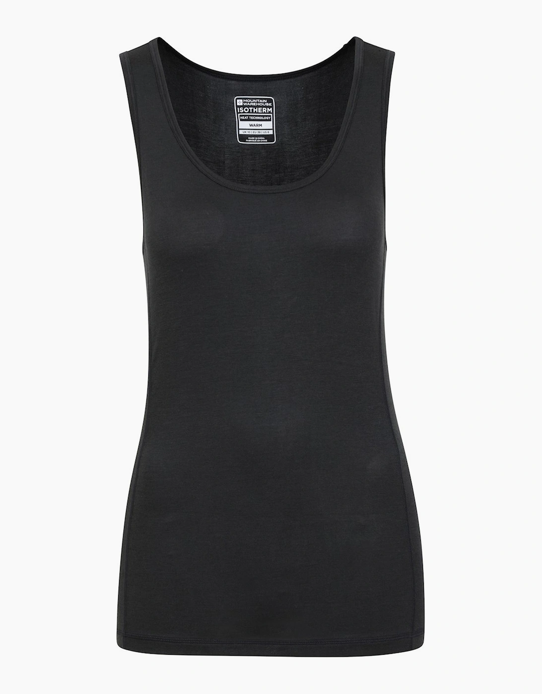 Mountain Warehouse Women's Black / Keep The Heat Thermal Vest Top - Size: 12