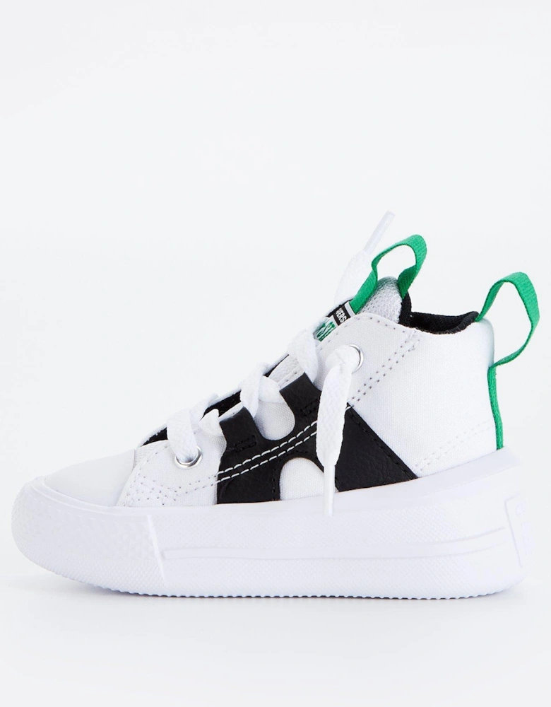 Infant Unisex Ultra Home Team Mid Trainers - White/Black