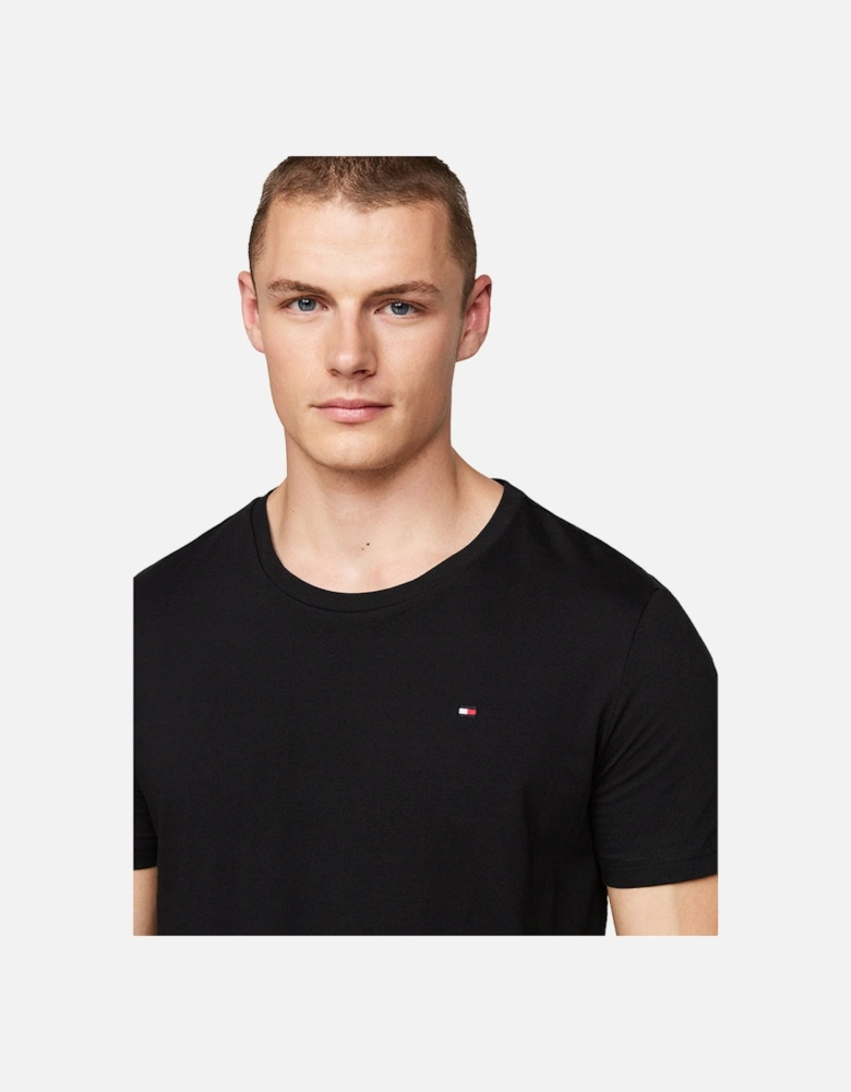 3-Pack Signature Cotton T-Shirts, Black