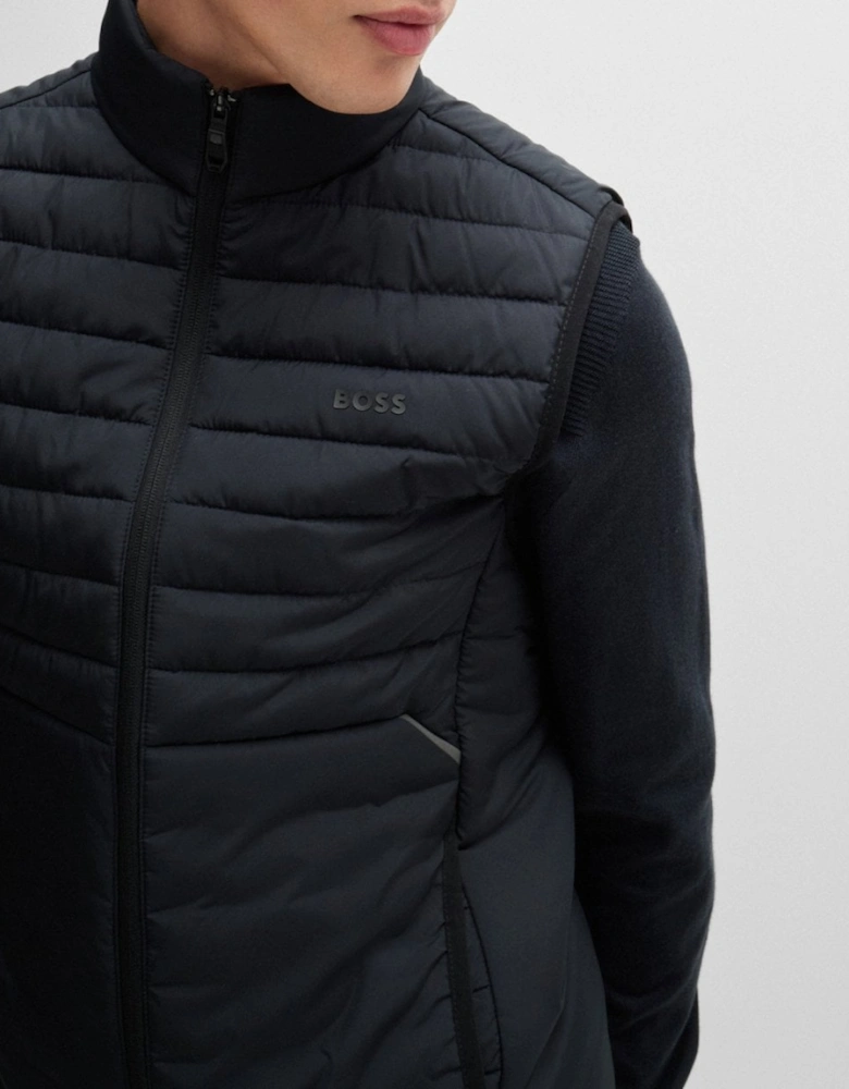 BOSS Green V Thor 2 Mens Gilet in Water-Repellent Fabric