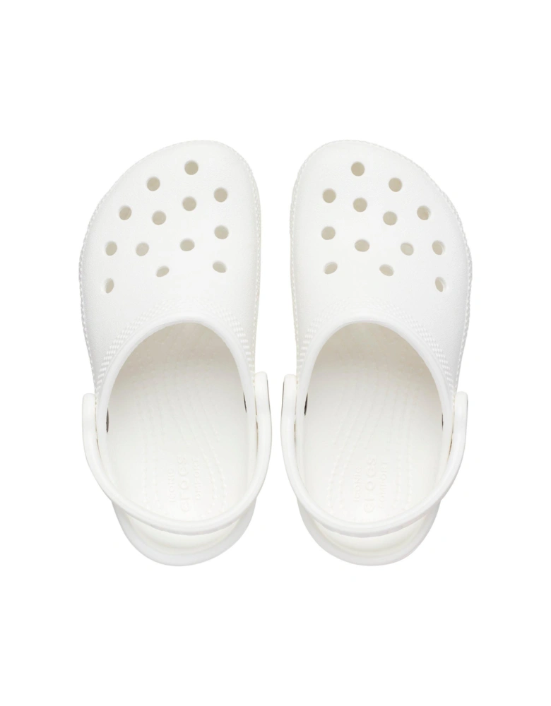 Kids Classic Clog - White