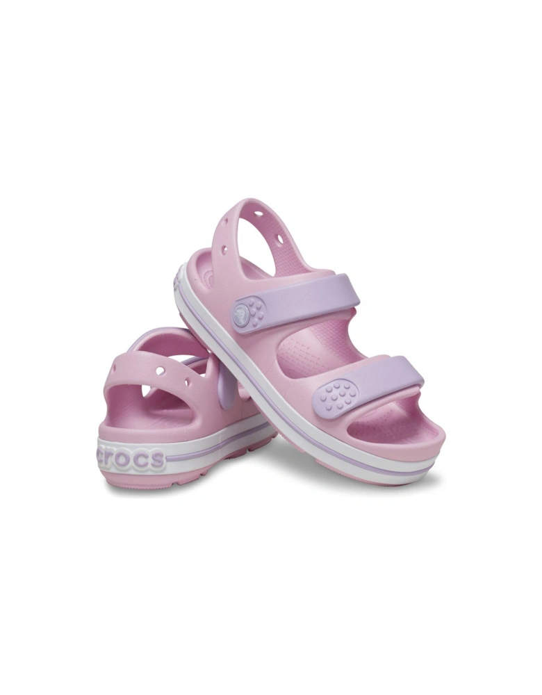 Ballerina/Lavender Crocband Cruiser Sandal - Pink