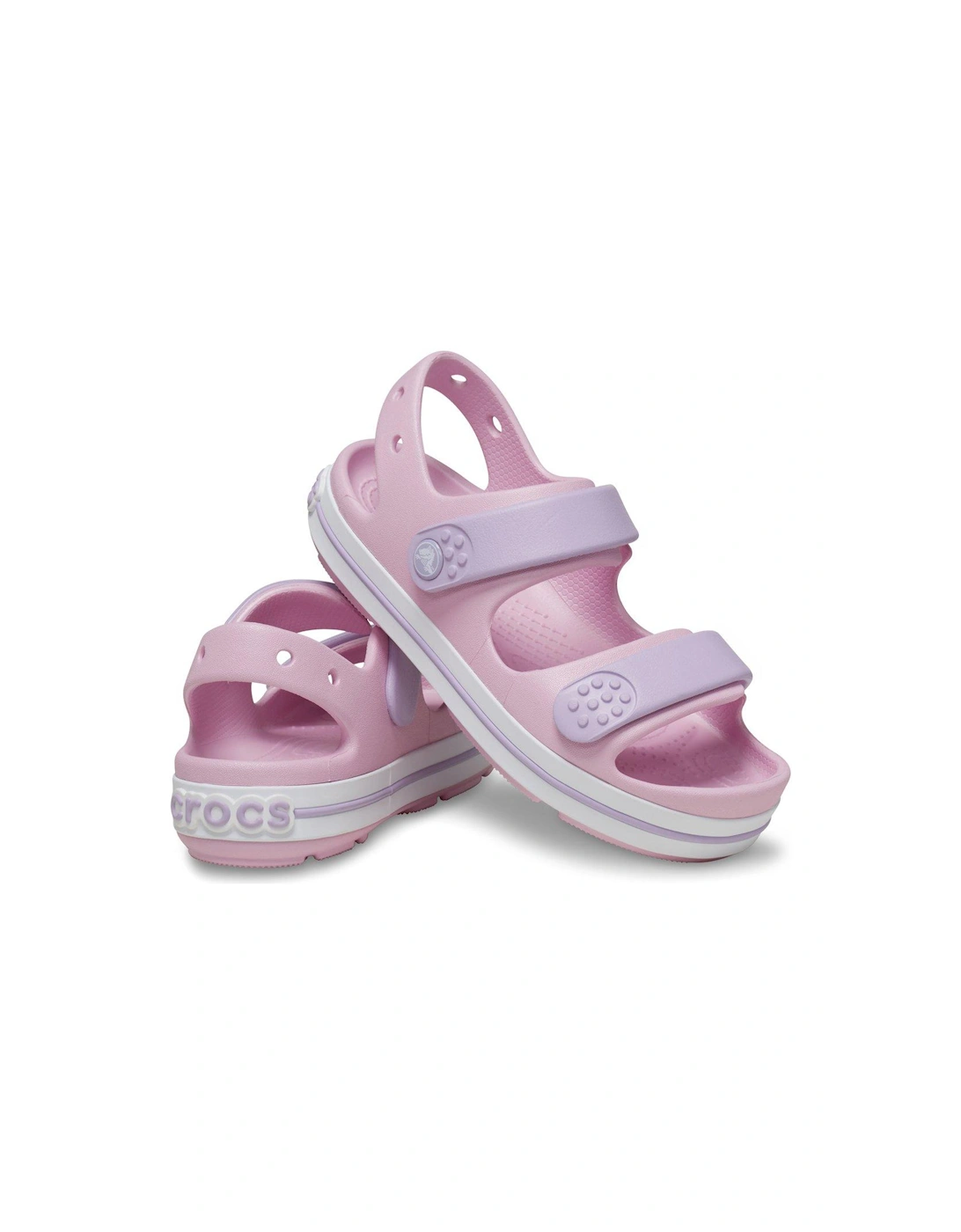 Ballerina/Lavender Crocband Cruiser Sandal - Pink