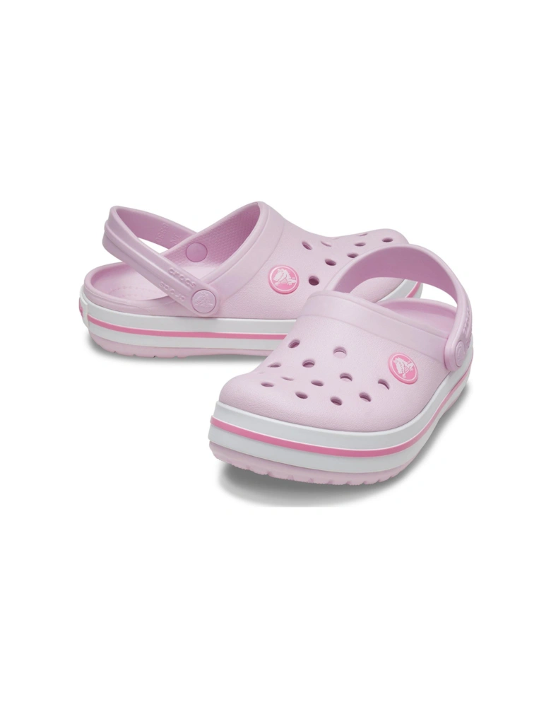 Ballerina Pink Crocband Clog