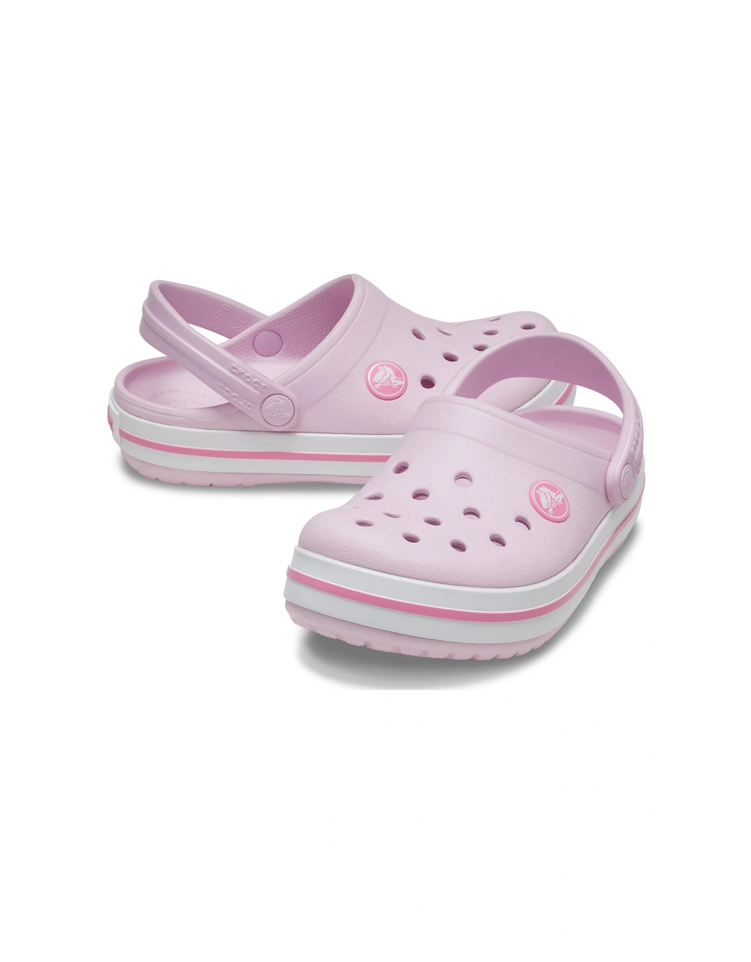 Ballerina Pink Crocband Clog