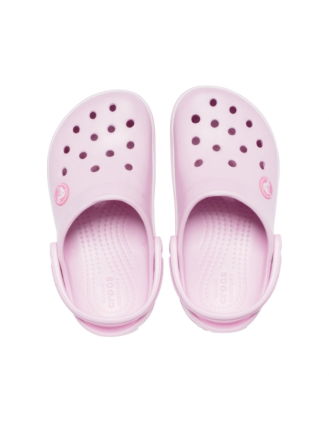 Ballerina Pink Crocband Clog